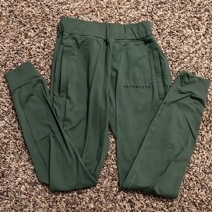 Alphalete Green Track Pants